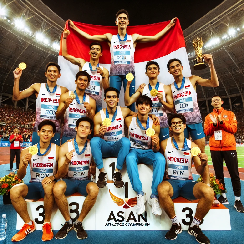 Read more about the article Kontingen Indonesia Raih Medali Emas di Kejuaraan Atletik Asia