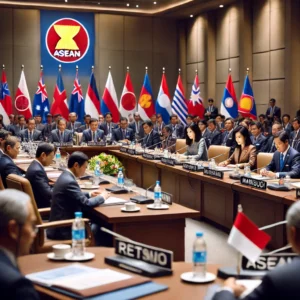 Read more about the article Menteri Luar Negeri Indonesia Hadiri Pertemuan ASEAN Bahas Isu Regional